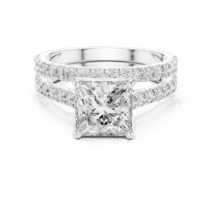 Monarch Princess Solitaire Ring