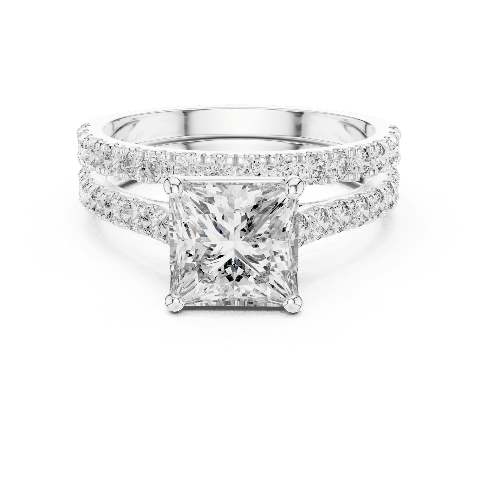 Monarch Princess Solitaire Ring - Aarma Jewels