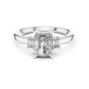 Trilogy Radiant Solitaire Ring