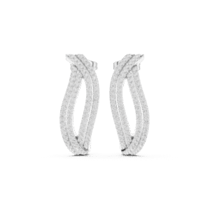 Intertwined Sparkle Bali Earrings