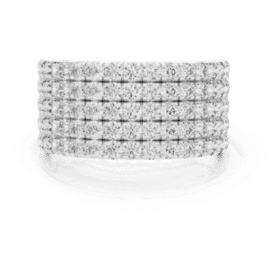 Celestia Pro Max Half Pavé Band Ring