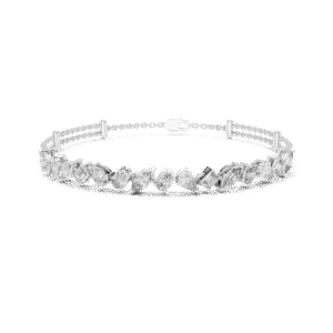 Mix Fancy Pointer Tennis Bracelet