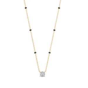Classic 1.5 Carat Solitaire Mangalsutra