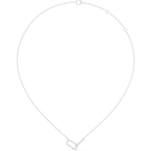 Together Forever Interlocked Pavé Diamond Necklace