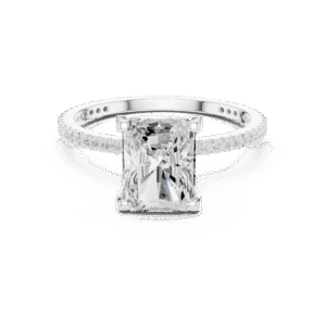 Radiant Vow Emerald Solitaire Ring